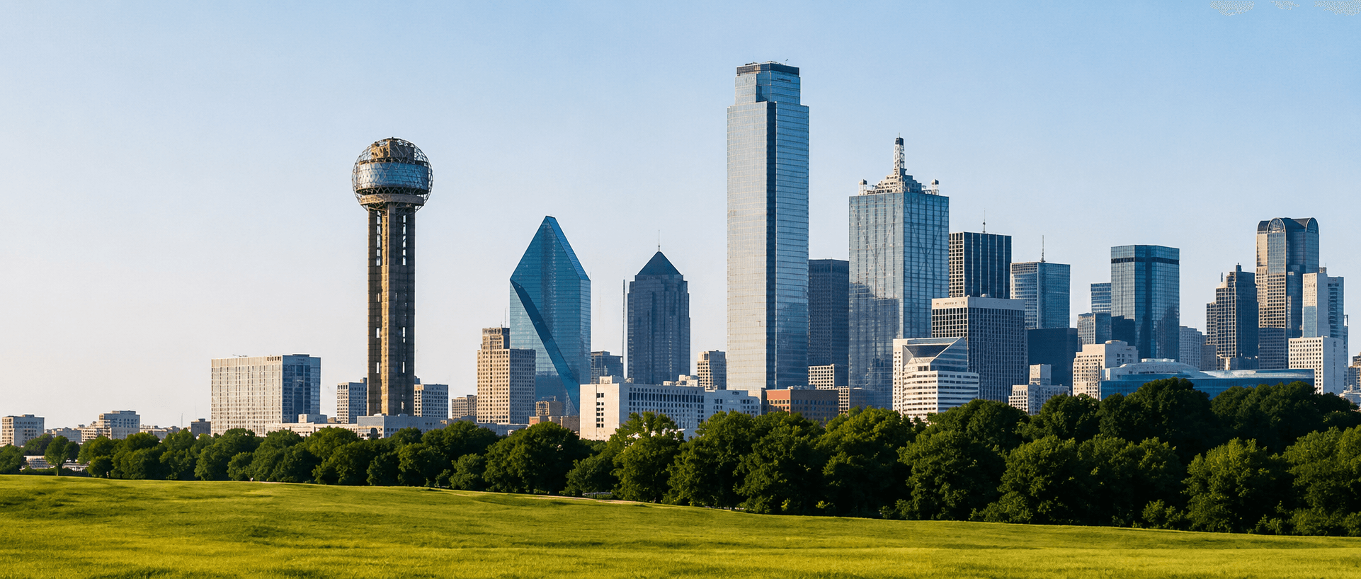 Dallas skyline and housing market